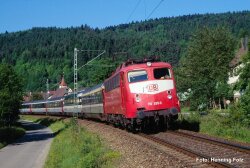 Piko 21776 - E-Lok BR 110.3 orientrot DB AG V + DSS PluX22