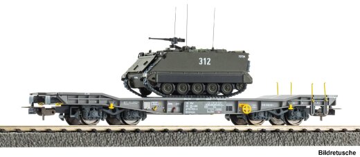 Piko 96280 - H0 Panzertransportwg. Slmmnps mit M113 Sch&uuml;tzenpanzer SBB-CFF V