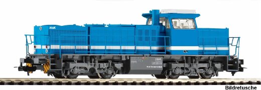 Piko 59371 - Diesellok/Sound G1206 blau/wei&szlig; Northrail VI + 8pol. Dec.