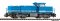 Piko 59372 - ~Diesellok/Sound G1206 blau/wei&szlig; Northrail VI + 8pol. Dec.