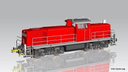 Piko 22045 - Diesellok/Sound BR 296 Railion VI + PluX22 Dec.