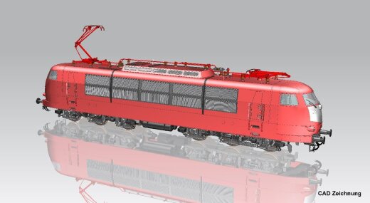 Piko 51696 - E-Lok/SoundBR 103 langer Rahmen orient DB AG V + PluX22 Dec.