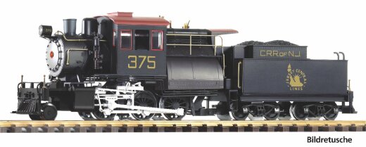 Piko 38280 -  G-US Dampflok mit Tender "Camelback" CNJ R/C, inkl. PIKO Sound-Decoder