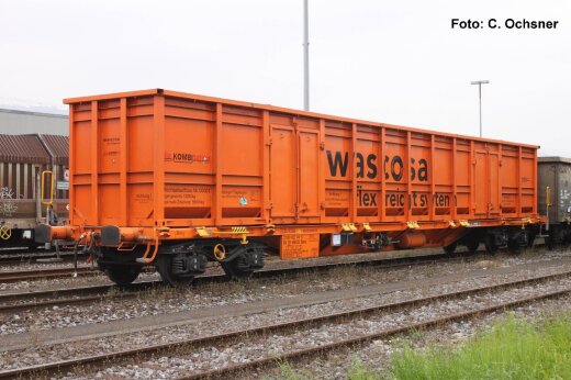 Piko 24553 - Containertragwg. Sgnns mit E-Aufbau CH-Wasco VI
