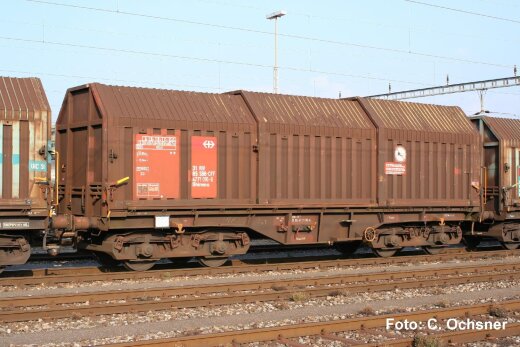 Piko 58481 - Teleskophaubenwg. braun SBB V