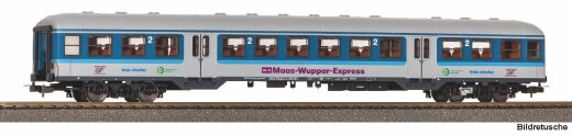 Piko 23604 - H0 Personenwg. n-wg. 2. Kl. Maas-Wupper-Express GFF VI
