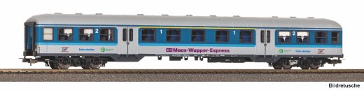 Piko 23605 - H0 Personenwg. n-wg. 1./2. Kl. Maas-Wupper-Express GFF VI