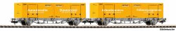 Piko 27748 - H0 2er Set Containertragwg. 2x 20 WP...