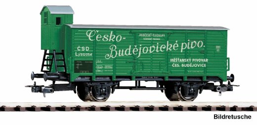 Piko 24561 - Ged. G&uuml;terwagen G02 Bier CSD III m. Bhs.