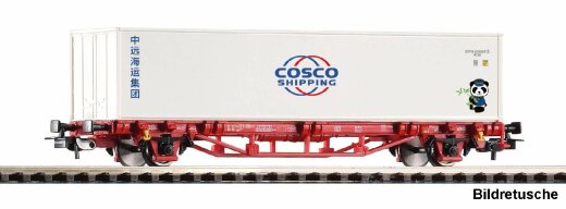 Piko 27749 - Containertragwg. Lgs DB AG  Cosco Container 40`` mit Panda VI