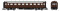 Saxonia 120224 - TT Personenwagen C4&Uuml; Sa 07, Schlusswg. m. Beleuchtung K.S&auml;chs.Sts.E.B., Ep. I - DC/DCC