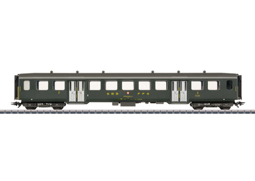 M&auml;rklin 43373 - Leichtstahl-Sitzwagen 2. Klasse