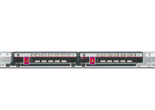 M&auml;rklin 43428 - Erg&auml;nzungswagen-Set 1 zum TGV INOUI