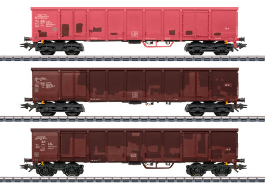 M&auml;rklin 047188 - Hochbordwagen-Set Eanos-x