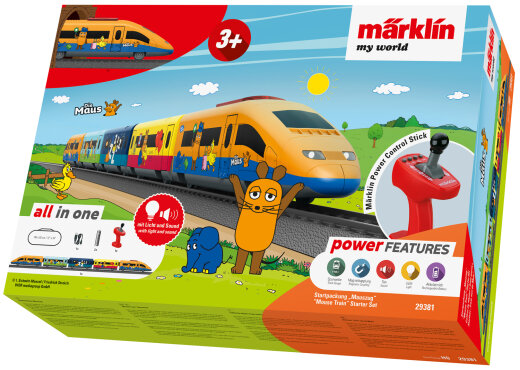 M&auml;rklin 029381 - M&auml;rklin my world - Startpackung Mauszug f&uuml;r Kinder ab 3 Jahren