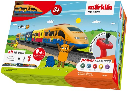 M&auml;rklin 29381 - M&auml;rklin my world - Startpackung Mauszug f&uuml;r Kinder ab 3 Jahren