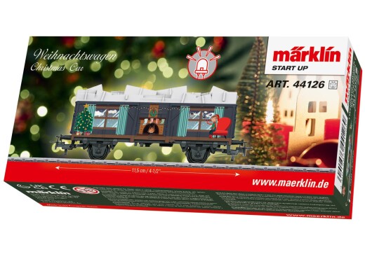 M&auml;rklin 044126 - M&auml;rklin Start up - Weihnachtswagen mit Lichtmodul