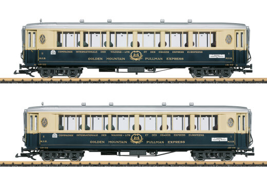 LGB L36660 - Salonwagen-Set Golden Pass MO