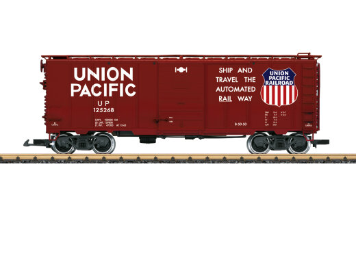 LGB L41919 - Steel Box Car U.P.