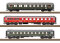 Trix T23623 - H0 Schnellzugwagen-Set 2 zum D 74
