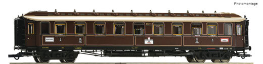 ROCO 6200238 - Schnellzugwagen 3. Klasse K.P.E.V. Ep.I DC