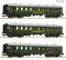 ROCO 6200235 - 3-tlg. Set: Reisezugwagen &bdquo;Ferienexpress&ldquo; DB Ep.III DC