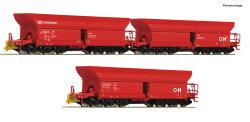 ROCO 6600270 - 3-tlg. Set 1: Erzwagen DB-AG Ep.VI DC