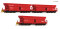 ROCO 6600270 - 3-tlg. Set 1: Erzwagen DB-AG Ep.VI DC