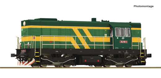 ROCO 7300021 - Diesellokomotive 742 156-3 CD Ep.VEp.VI DC