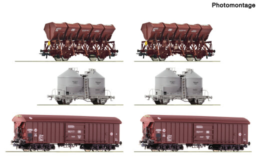 ROCO 6600331 - Muldenkippwagen aus 6600329/6600330 DB Ep.IV DC