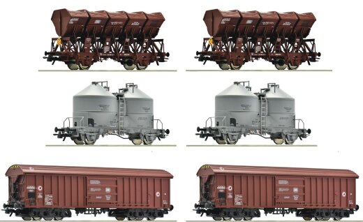 ROCO 6600332 - Silowagen aus 6600329/6600330 DB Ep.IV DC