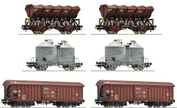 ROCO 6600332 - Silowagen aus 6600329/6600330 DB Ep.IV DC