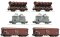 ROCO 6600332 - Silowagen aus 6600329/6600330 DB Ep.IV DC