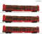 ROCO 6600318 - 3-tlg. Set: Rungenwagen OnRail Ep.VI DC
