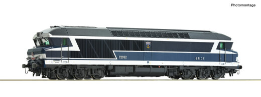 ROCO 7310097 - Diesellokomotive CC 72052 SNCF Ep.IV DCC Sound