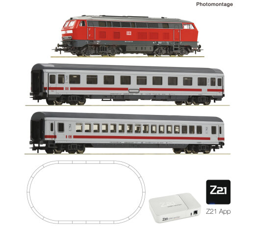 ROCO 5110010 - Z21 START newGen Digitalset: Diesellokomotive BR 218 (GEOLINE) Z21APP DB-AG Ep.VI DCC
