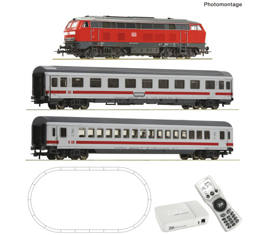 ROCO 5110011 - Z21 START newGen Digitalset: Diesellokomotive BR 218 (GEOLINE) Multimaus DB-AG Ep.VI DCC