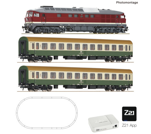 ROCO 5110014 - Z21 START newGen Digitalset: Diesellokomotive BR 132 (ROCO LINE) Z21 APP DR Ep.V DCC