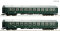 ROCO 6200222 - 2-tlg. Set: Reisezugwagen 2. Klasse CD Ep.V DC
