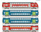 ROCO 6210250 - 4-tlg. Set: Doppelstockwagen DB-AG Ep.VI DCC