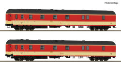 ROCO 6210180 - 2-tlg. Set: Bahnpostwagen...