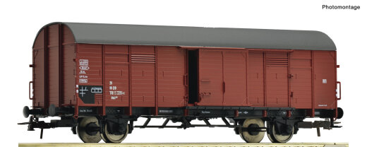 ROCO 6600287 - Gedeckter G&uuml;terwagen DB Ep.IV DC