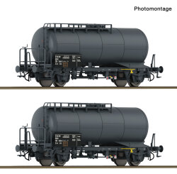 ROCO 6600245 - 2-tlg. Set: Kesselwagen DR Ep.IV DC