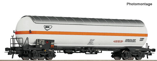 ROCO 6600284 - Druckgaskesselwagen MOL Ep.V DC