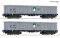 ROCO 6600295 - 2-tlg. Set: Offene G&uuml;terwagen Tankwagon Ep.VI DC
