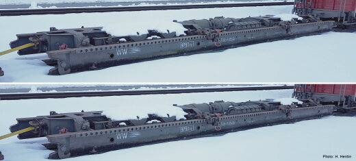 ROCO 6640007 - 2-tlg. Set: Schmalspur-Rollwagen Zillertalbahn Ep.VEp.VI DC