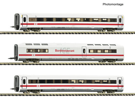 FLEISCHMANN 7760014 - N 3-tlg. Set: Erg&auml;nzungswagen ICE DB-AG /VI DC