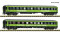 FLEISCHMANN 6260085 - N 2-tlg. Set 1: Reisezugwagen Flixtrain /VI DC
