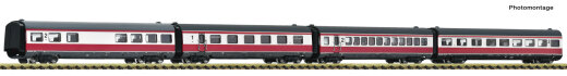 FLEISCHMANN 7760011 - N 4-tlg. Set: Erg&auml;nzungswagen &bdquo;Max Liebermann&ldquo; DR Ep.IV DC