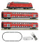 Fleischmann 5170006 - N Z21 START newGen Digitalset: Diesellokomotive BR 245 mit Personenzug, DB AG DCC